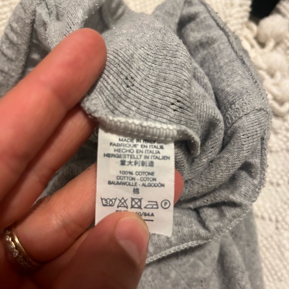 Brandy Melville Heather Grey Pointelle Pants - Picture 7 of 7